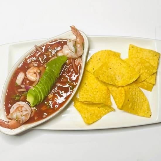 Ceviche Veracruz Cocktail.