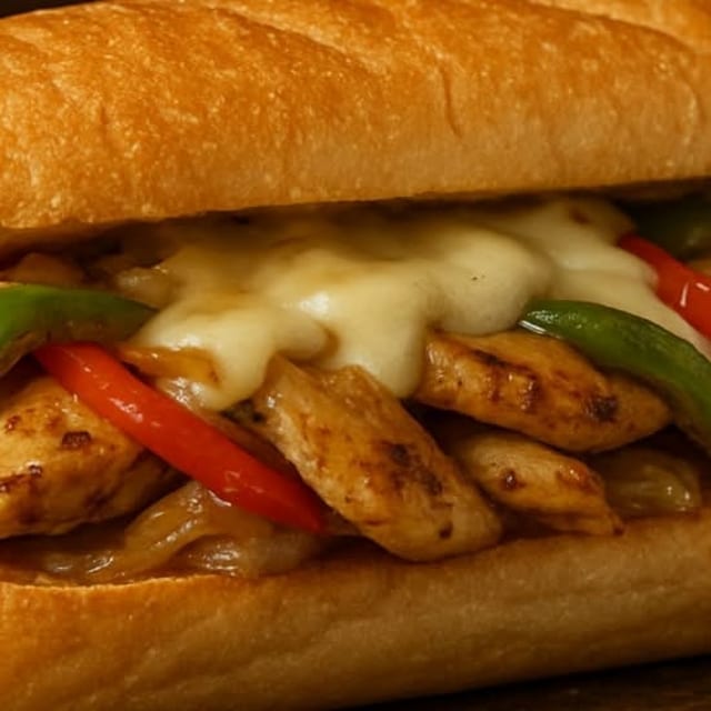 Italian Chicken Cheese Steak.