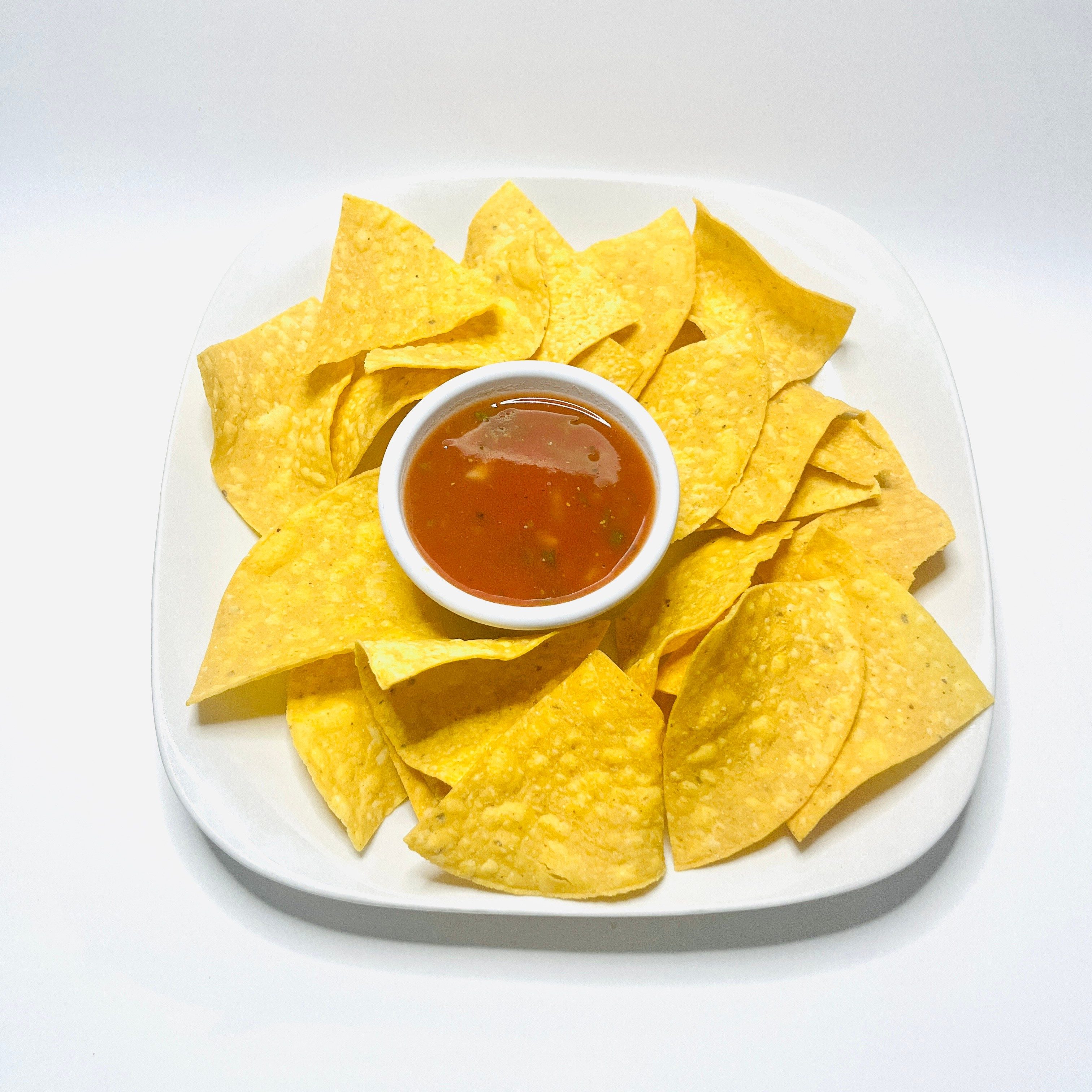Salsa and Chips.