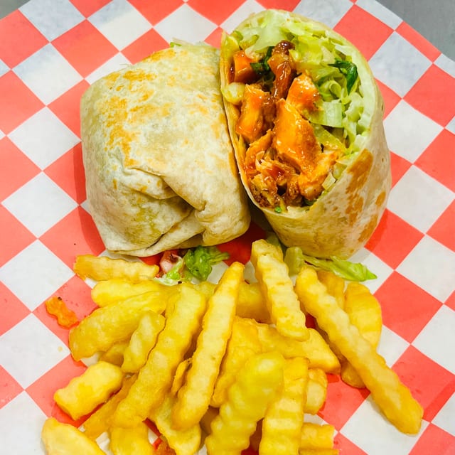 Buffalo Chicken Wrap.