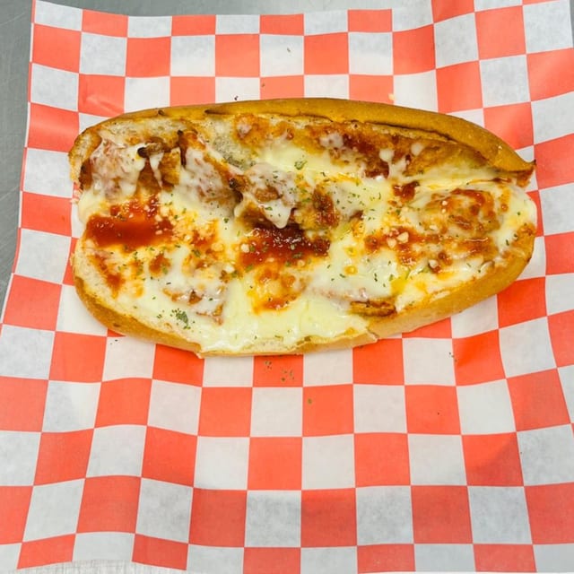 Chicken Parmigiana Sandwich.